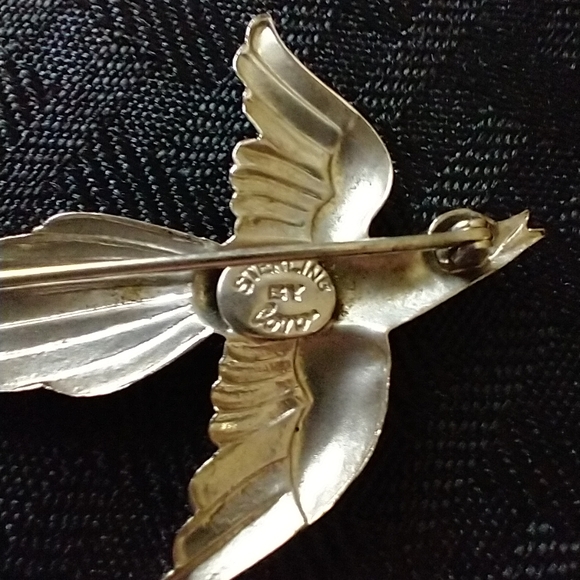 Sterling brooch-deco - Picture 3 of 3